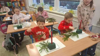 Meziročníková spolupráce 2.A a 5.A